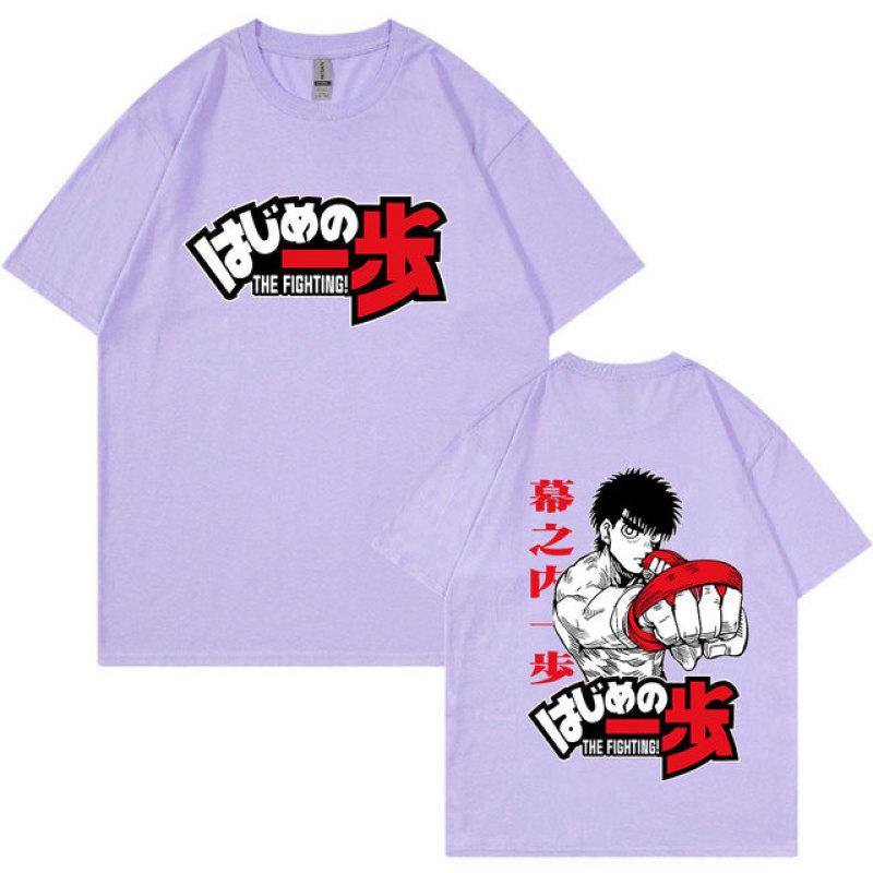 Tricou Anime Hajime No Ippo Kamogawa Box pentru gimnastică Manga Makunouchi Takamura Fighting KGB Print T-shirt cu mânecă scurtă