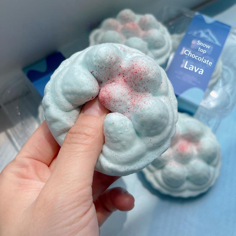 Cherry Strawberry Milk Cube Slow Rising Bread Bun Soft Fidget Toy Stress Relief Help Anxiety ADHD Gifts For Adults And Kids
