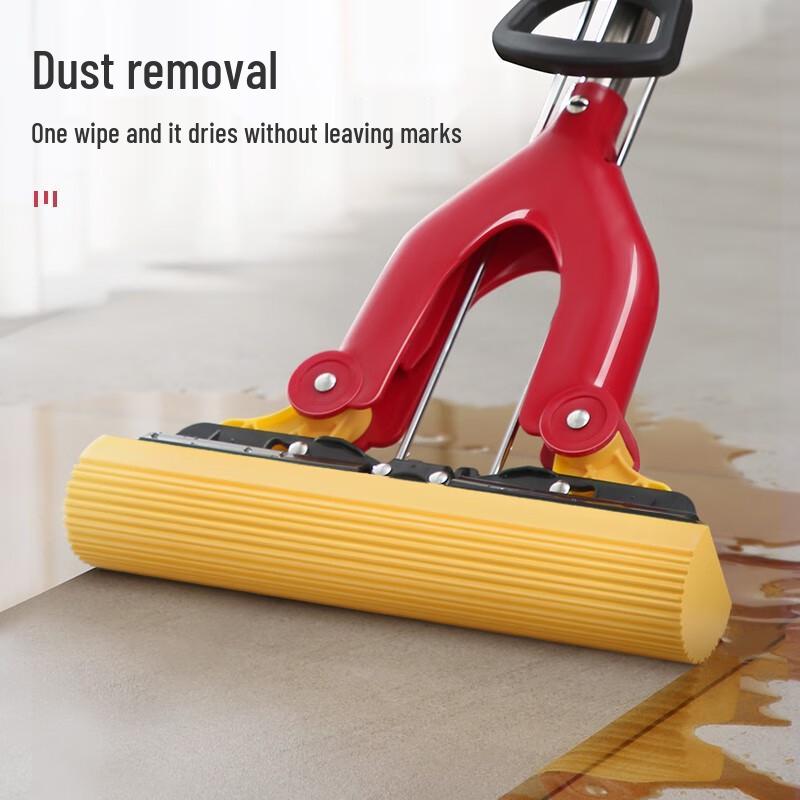 Meiliya Hands-Free Squeeze PVA Mop