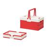 Waterproof Folding Container with Lid for Camping Home Use Outdoor Gear Storage Organiser for Small Spaces