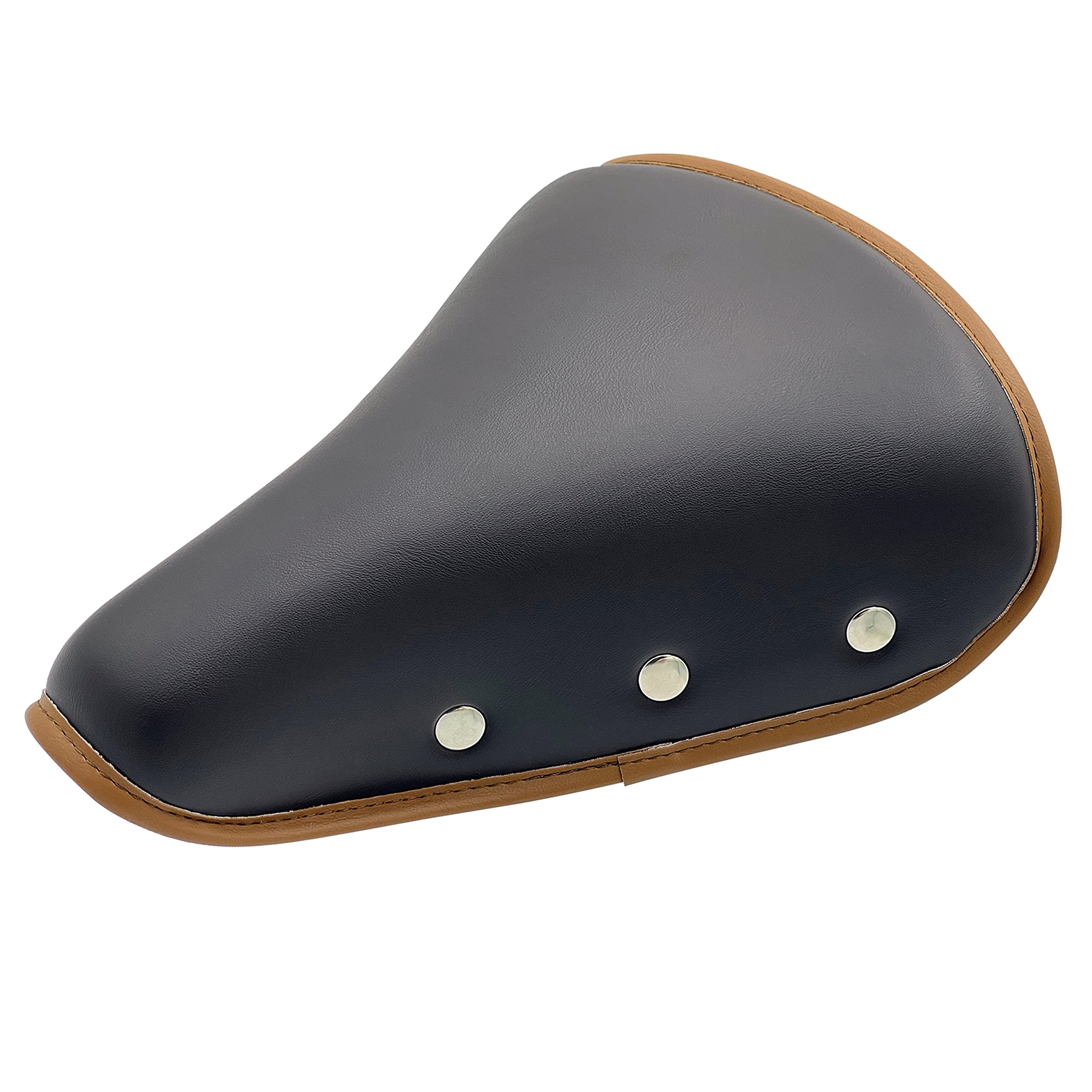 Noguchi Bicycle Saddle Studded JT2417 Dark Brown [Terry Saddle]