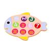 1-10 Digital Fruit Tree Cartoon Felt School Mathematics Teaching Aids Color Number Cognitive Felt Free Assemble Teaching Tools S