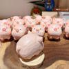 Hand-made Wooden-Pig Figurine Zodiac Theme Desk Decoration Gifts Solid Woods Material