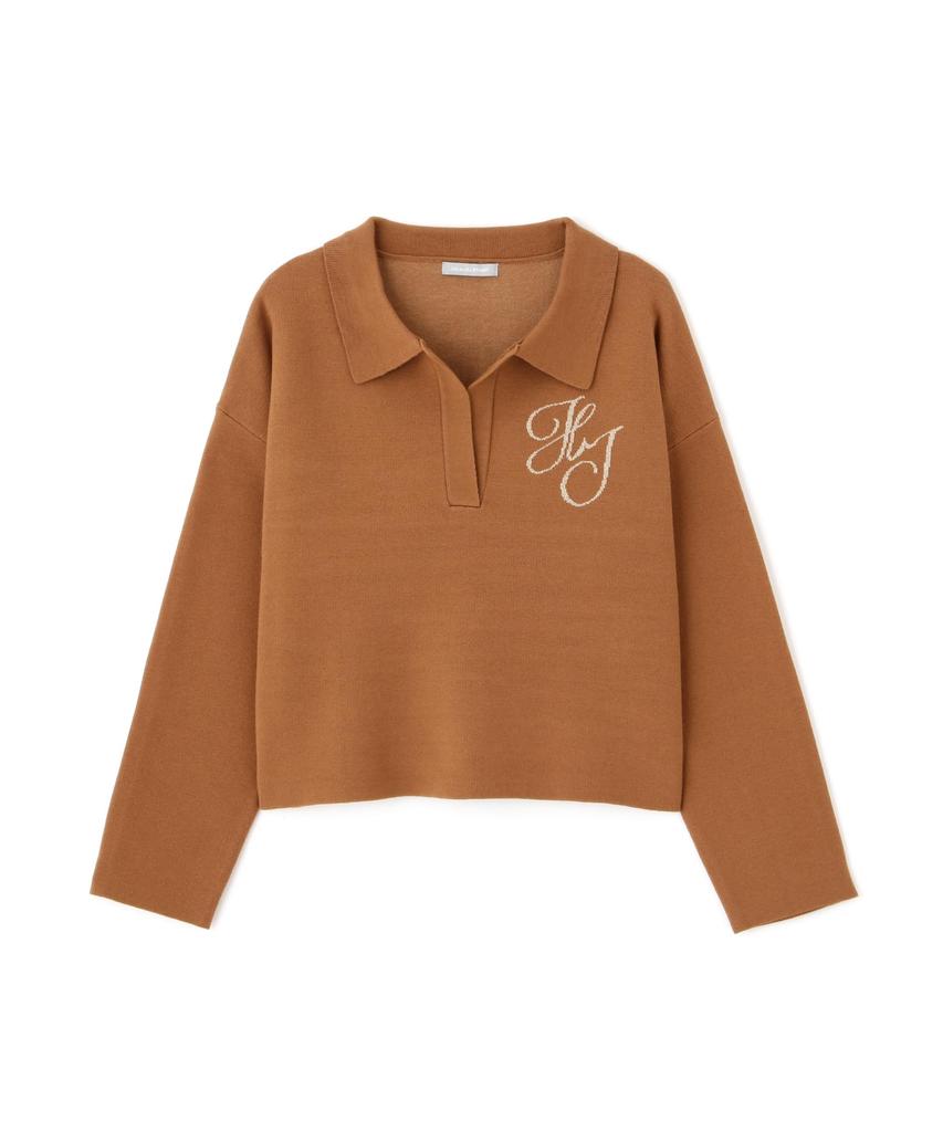 Jill by Jill Stuart Skipper Knit Beige Women's Sweater,