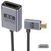 2.1 version 8K60hz Cable Microed to Standard 48Gbps Fast Speed Dynamic Support 4K120Hz Coaxial Design Flexible Cord