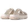 UGG Cap Outdoor Series Round Toe Thick Sole Velcro Commuter Versatile Non-Slip Slide Sandals Unisex Sandals Light-Beige 1167497-LHB