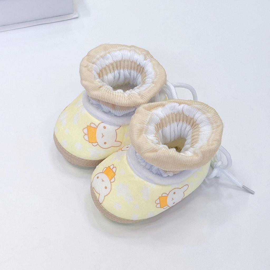 New Soft Cotton Baby Toddler Shoes - Non-Slip, Anti-Drop Boots for 0-1 Year Olds (Autumn/Winter)
