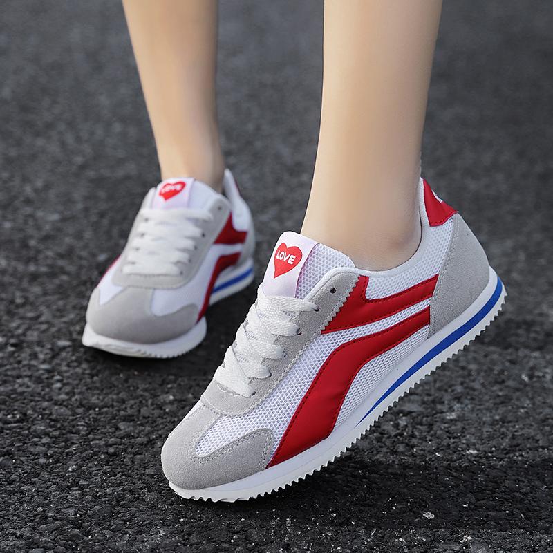 New Couple Fashion Sports Shoes Lightweight Breathable Casual Sneakers Men Low-Cut Flat Shoes Wome Trainers zapatillas de hombre