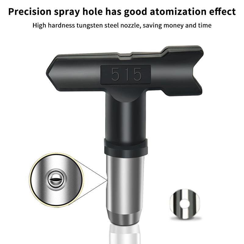 Airless Spray Nozzle Reversible Durable Tip Leak Free Easy to Clean for Home and Garden Outdoor Painting Projects