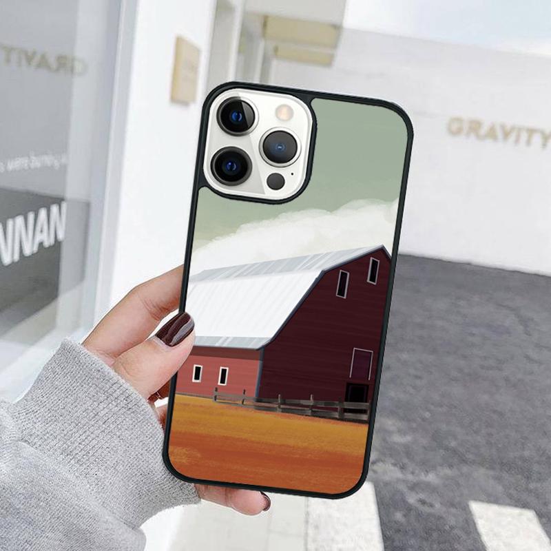 

Retro Countryside Scenery Phone Case Cover For iPhone 17 Air 15 16 11 13 14 Pro Max 12 Plus Max Fundas iPhone 11pro max