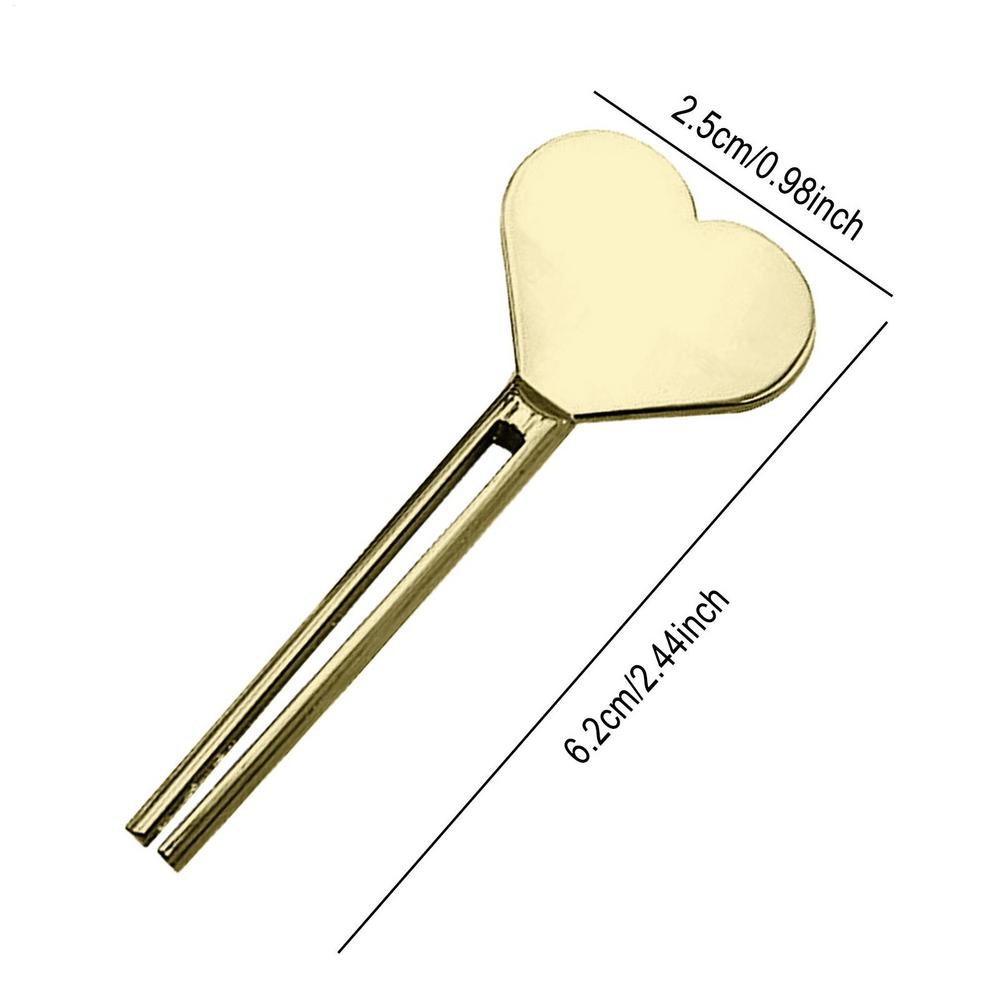 

2PCS Stainless Steel Toothpaste Tube Squeezers Metal Key Toothpaste Squeezers for Bathroom Hair Dye Cosmetic Tubes Squeezer
