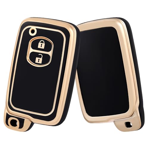 

В ПУТЬ Чехол для ключей ТПУ Чехол для ключа автомобиля Оболочка ключа Совместим с новым Toyota Aqua TOYOTA Vitz Prius Corolla Чехол для пульта дистанционного управления Совместим со смарт-ключом