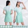 Women's tennis clothes, dress sets, short-sleeved training clothes, printed sports clothes, competition clothes, badminton clothes, quick-drying