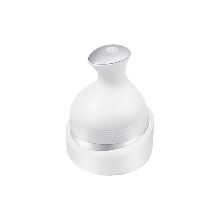 

Electric Silicone Scalp Massager - Portable USB Rechargeable Kneading Head and Pet Massager