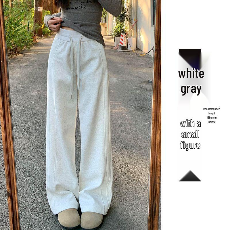 Damen Dicke Graue Fleecegefütterte Jogginghose - Neu für Herbst/Winter 2025, Erhältlich in Schmalen, Weiten und Geraden Beinschnitten.