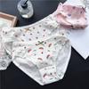 Ladies Spring and Summer Lovely Cotton Ice Screen Lace Panties