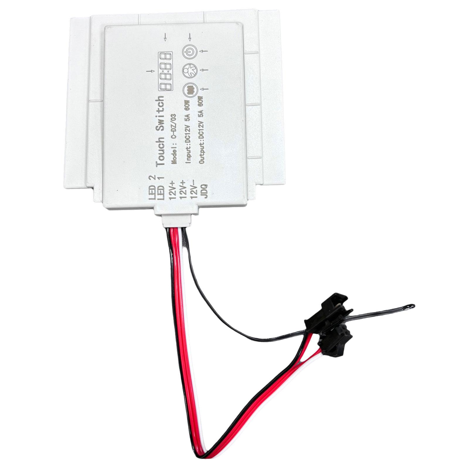 

Удобные стеклянные выключатели для ванной комнаты, простые в использовании, с регулировкой. Удобный сенсорный датчик для освещения стекла в ванной комнате. 1