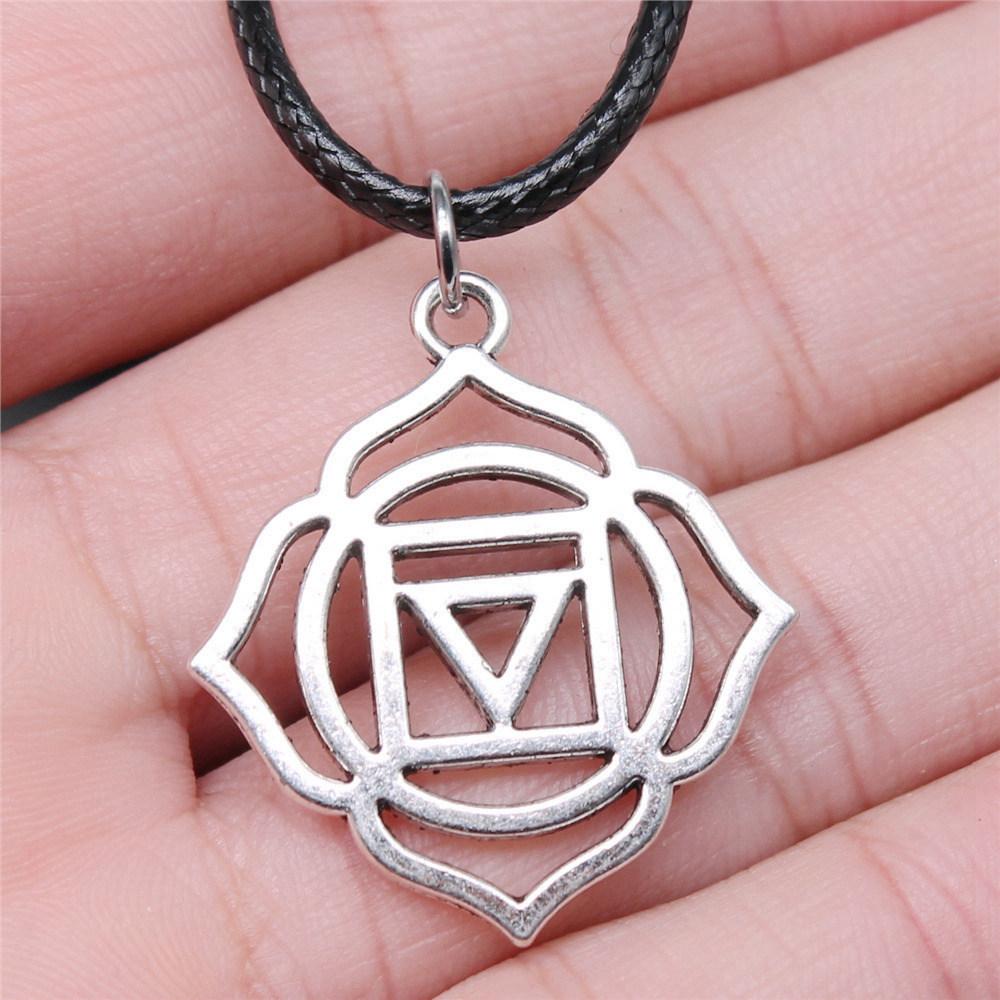 Hexagram Celtic Knot Mystical Amulet Pendant Antique Bronze Metal Couple Choker Necklace Hot Sale