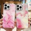 Etui na telefon z gradientową teksturą marmuru dla Iphone 13 Pro Max 12 11 Pro Max 13pro 12 11 odporny na wstrząsy zderzak miękki silikonowy tył
