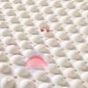 3D Convex Particle Massage Latex Pillow Cervical Spine Protection and Sleep Aid Pillow Core High Rebound Non Deformable Headrest, Dry and Breathable