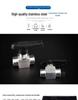 High Pressure 304/316 Stainless Steel Female Thread Ball Valve NPT - Imitation Meigao Straight Through Instrument Panel Type G