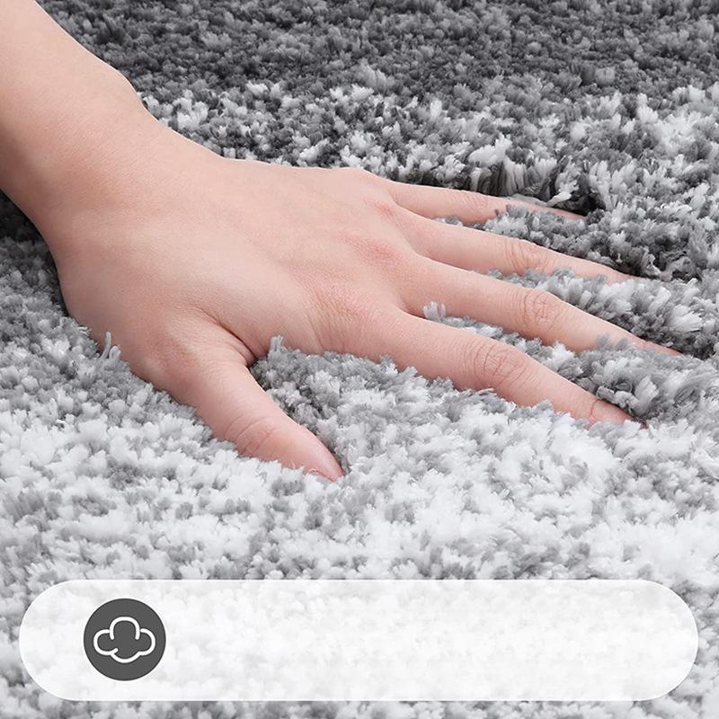 Thickened Carpet Bathroom Cashmere Mat Bath Non-slip Carpets In Wash Basin Bathtub Side Floor Rug Shower Room Doormat Memory Foam 3D Pad