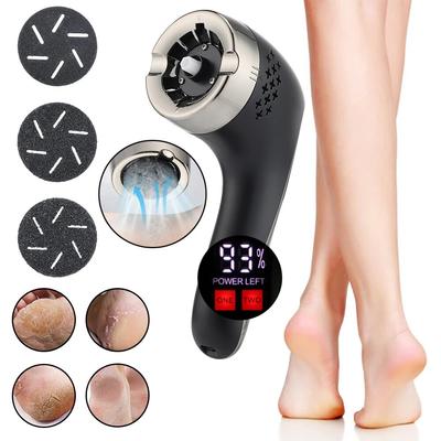 Wireless Speeds 2 Electric Foot File Rechargeable Electric Foot Grinder Cuticle Callus Remover Waterresistant Feet Dead Skin Removal