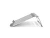Archis PC Stand with Adjustable Adjustable Aluminum Weight Laptop/Tablet L-Shaped Legs, Axis, (3mm Thick), Capacity 2.5kg, Silver, AS-LWBM-SL