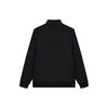 Fila Fleece Knit Stand Collar Jacket Men Jacket Black F11M147508F-BK