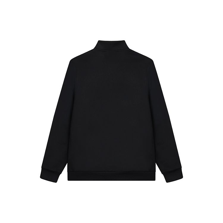 Fila Fleece Knit Stand Collar Jacket Men Jacket Black F11M147508F-BK