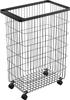 Tower Laundry Basket with 55L Large Slim by Yamazaki Laundry Nordic Laundry Stylish Casters, Capacity, Black, Design, Jitsugyo, Basket, Style, Rack,