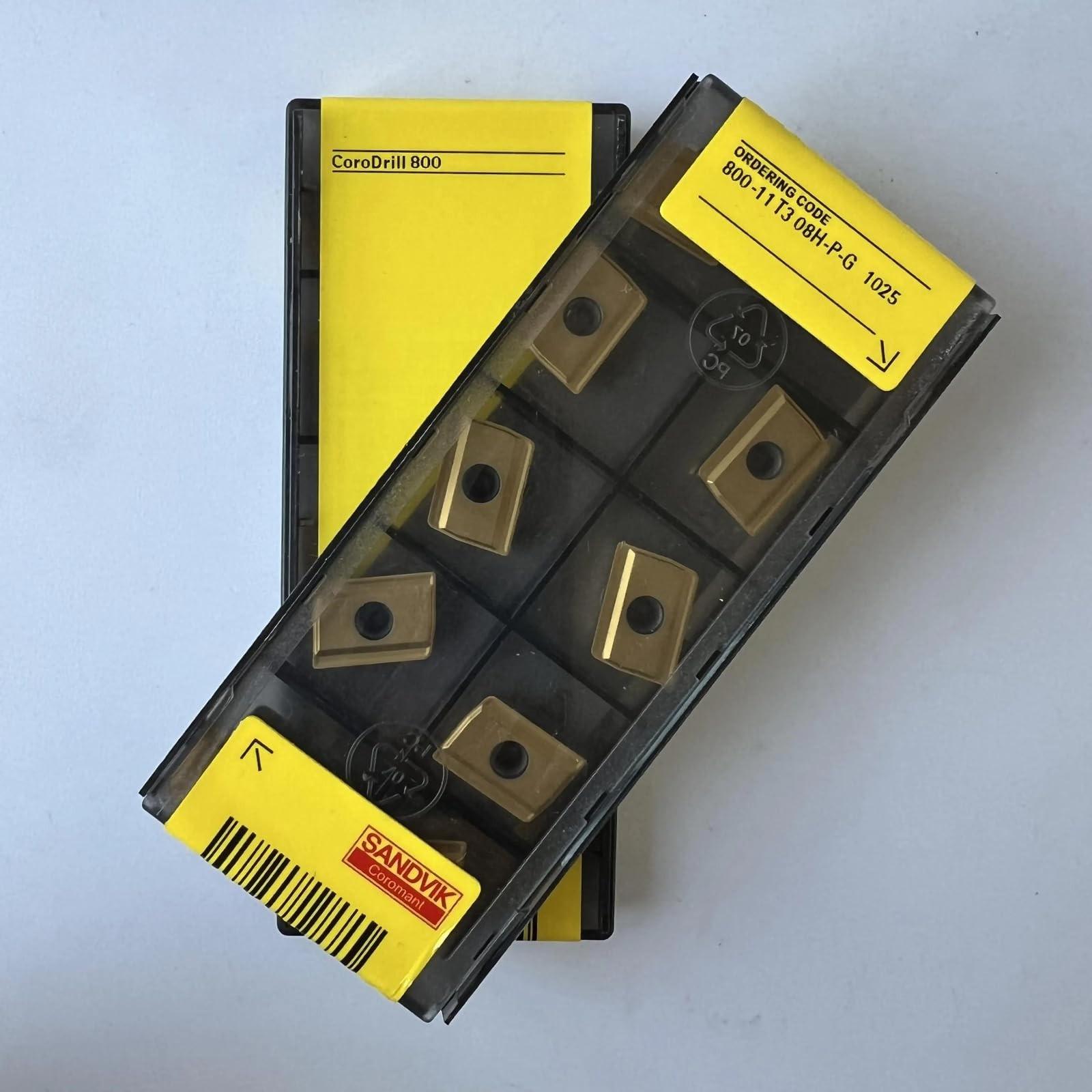 

Original Sandvik / 800-11T308H-P-G 1025 / CNC lathe carbide blade 10 PCS