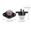 6/10Pcs Snap-in Primer Bulb Pump Snap-in Primer Fuel Bulb Carburettor Primer Pump Fuel Bulbs for Chainsaws Blowers
