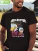 Men'S Heavy Metal Halloween T-Shirt - Official Helloween Album Art Tee Featuring a Black Graphic of a Heavy Metal Band