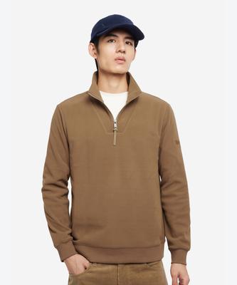 Aigle Men'S Half Zip Micro Fleece Pullover Aaw25Mfle022Esp
