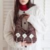 Clover Knit Bag - Brown