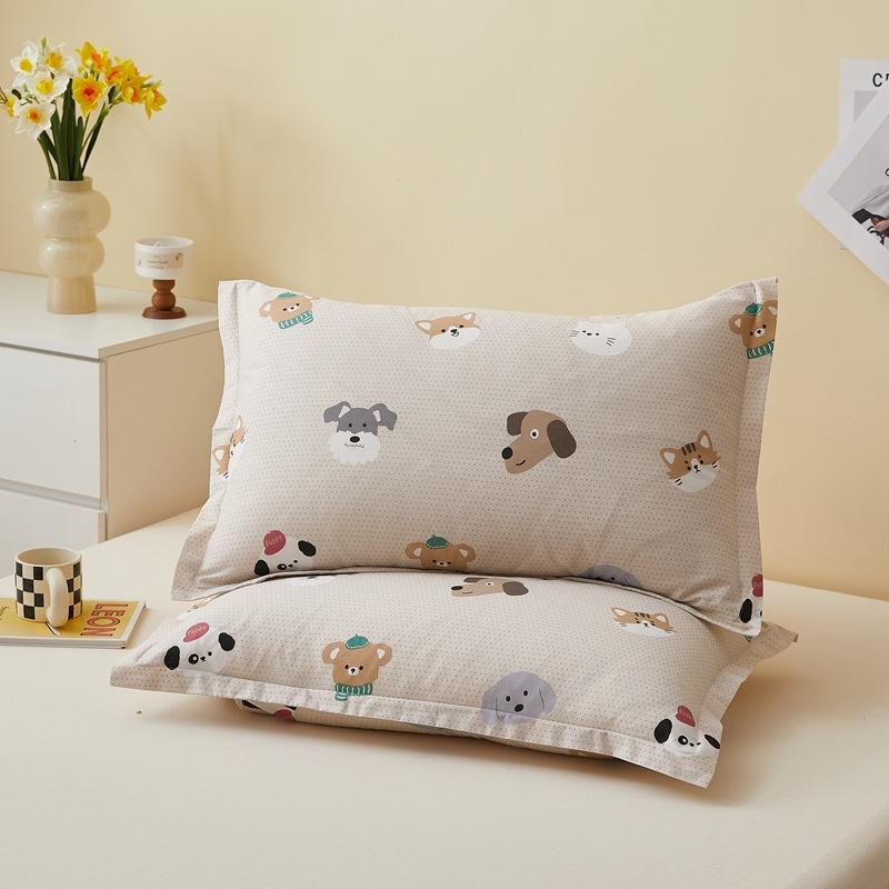 2pcs Floral Pattern Cotton Pillowcase Without Pillow Core, Comfortable Soft Pillow Covers, for Home Bedroom Living Room Decor, 19*29inch