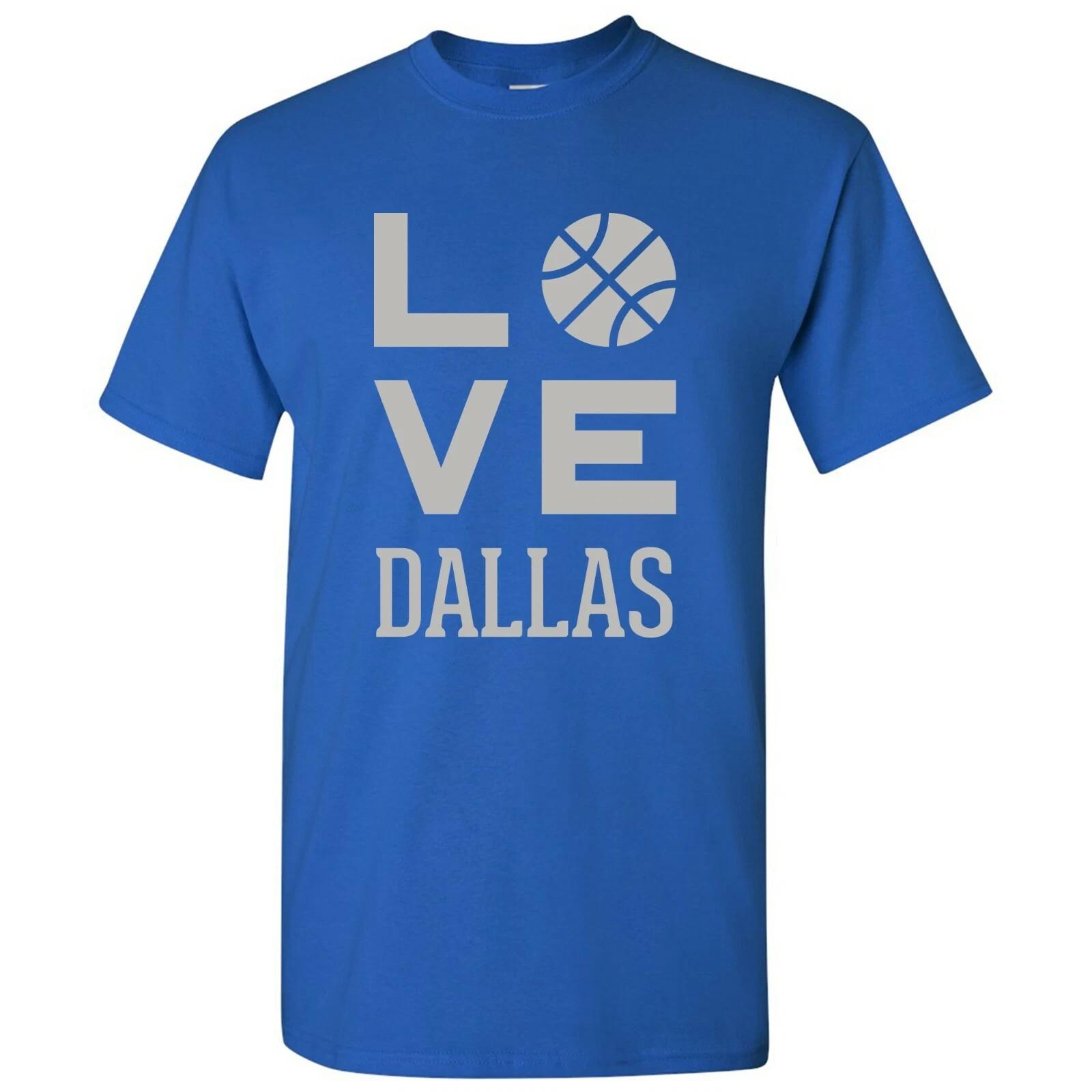 Dallas Love Basketball - Sports Team Hometown City Pride T Shirt - Royal XL