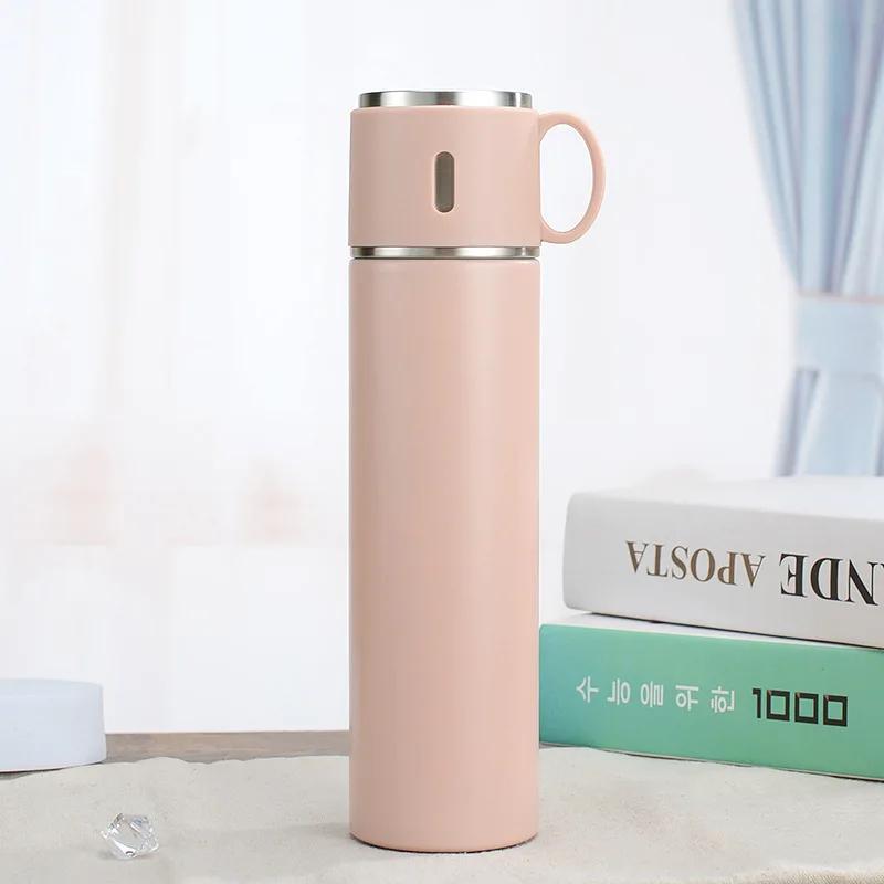 Stainless Steel Insulated Keep Cool Thermos Cup Bottle Vacuum Flasks Thermos Double Wall Insulated Cup Travel
