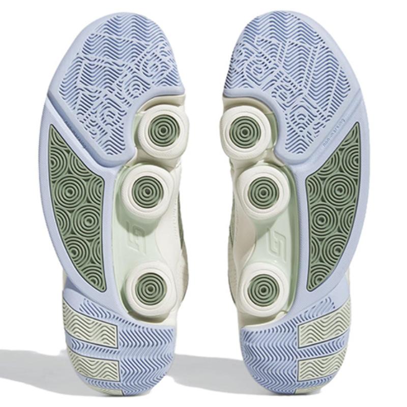 Adidas Damian Lillard X Adidas Gil Zero Restomod 'Zero Dollar Bill' Sneakers FZ6214