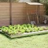 Snail Fence 4 pcs Silver 100 x 3.5 x 25 cm Galvanized Steel