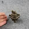 Antique Bronze Mythical Beast Incense Or Burner Creative Home Decor Mini Incense Censer Backflow Incense Burner Use Home Office