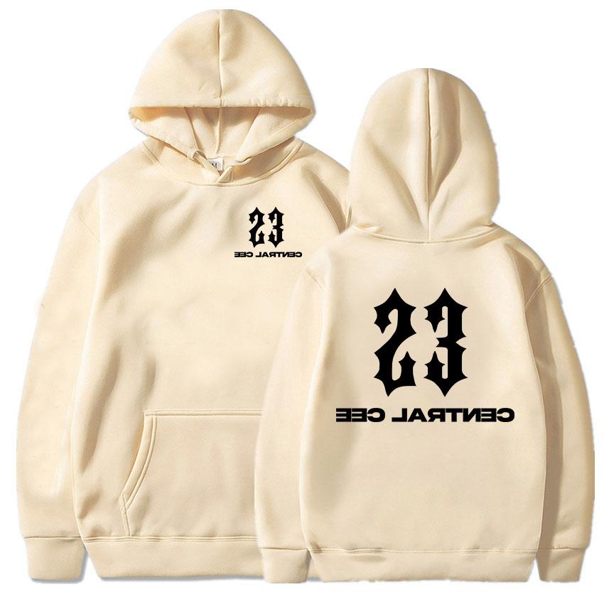 23 Central Cee Print Hoodies KAN GEEN GROOTSHEID GEHAST WORDEN Nieuw Album Sweatshirts 2025 Mode Hip Hop Streetwear Unisex Herenkleding