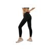 Skechers FW23 Everyday Performance Series Solid Color Casual Tight Knit Sports Pants Women Bottoms Carbon-Black P223W090-0018