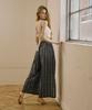 VIKINI VENDER Ethnic Slit Long Pants - Black