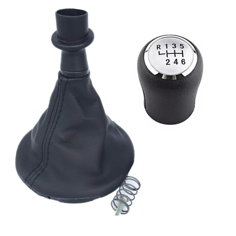 Gear Shift Knob Shifter Lever Stick Gaiter Boot Cover Car Accessories For Volkswagen VW Transporter T5 T5.1 T6 Gp 2003-2019
