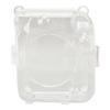 Instant Camera Shell Case PC Transparency With Adjustable Shoulder Straps Protective Instant Camera Case for Mini12