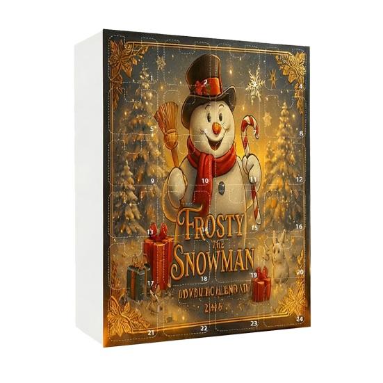 Frosty the Snowman Advent Calendar 2025 24 Days of Surprises DIY Modeling Clay Craft Gift Seasonal Advent Calendar