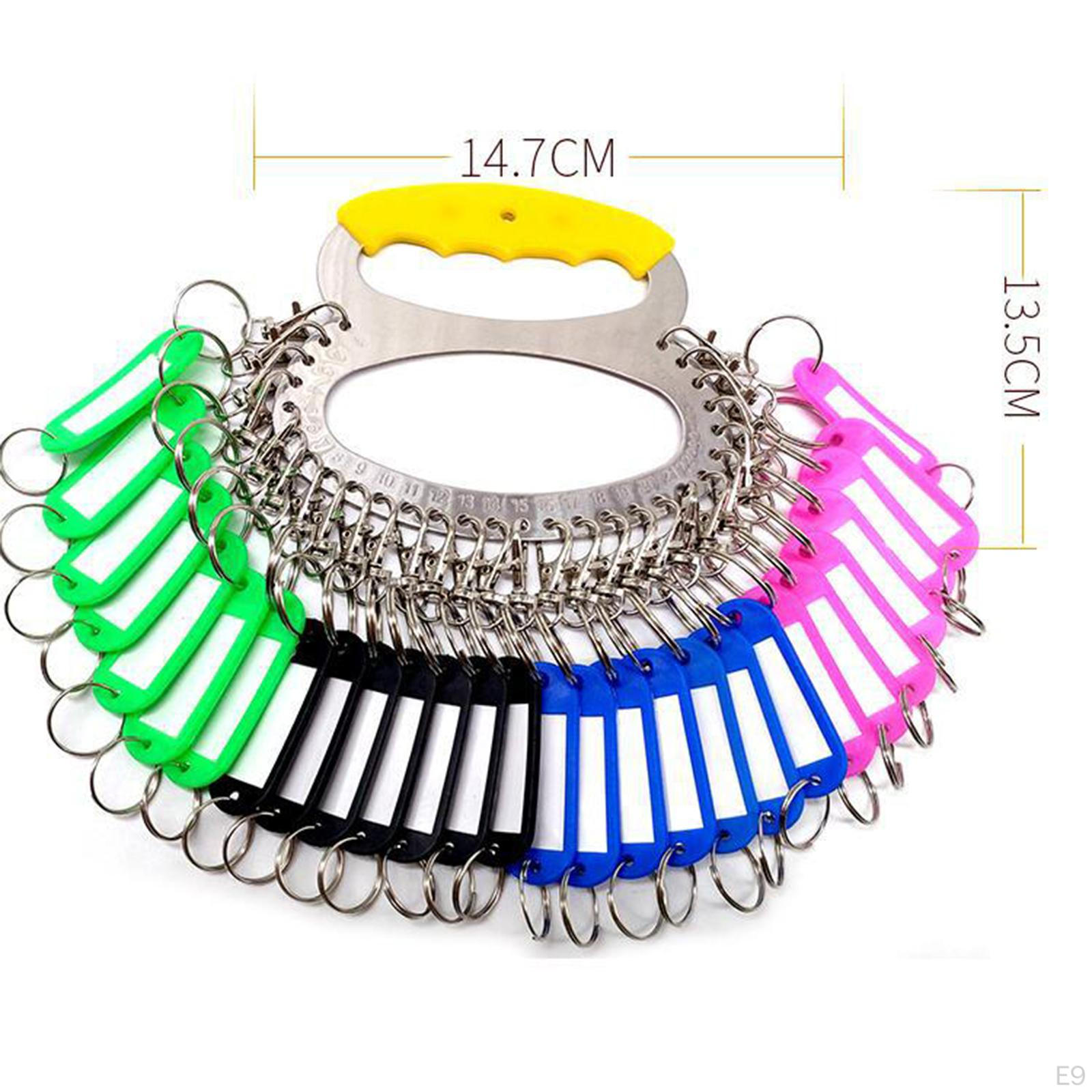 Компактная ключница с ручкой и этикеткой для удобства организации 18 Bit — фото 10