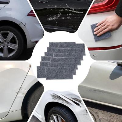 Nano Cloth Scratch Remover Multipurpose Nano Sparkle Cleaning Cloth Car Scratch Eraser Portable Vehicle Scratch Remover Car